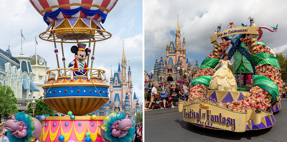 Disney Festival of Fantasy Parade, tradicional desfile do Magic Kingdom — Foto: David Roark e Courtney Kiefer / Walt Disney World Resort