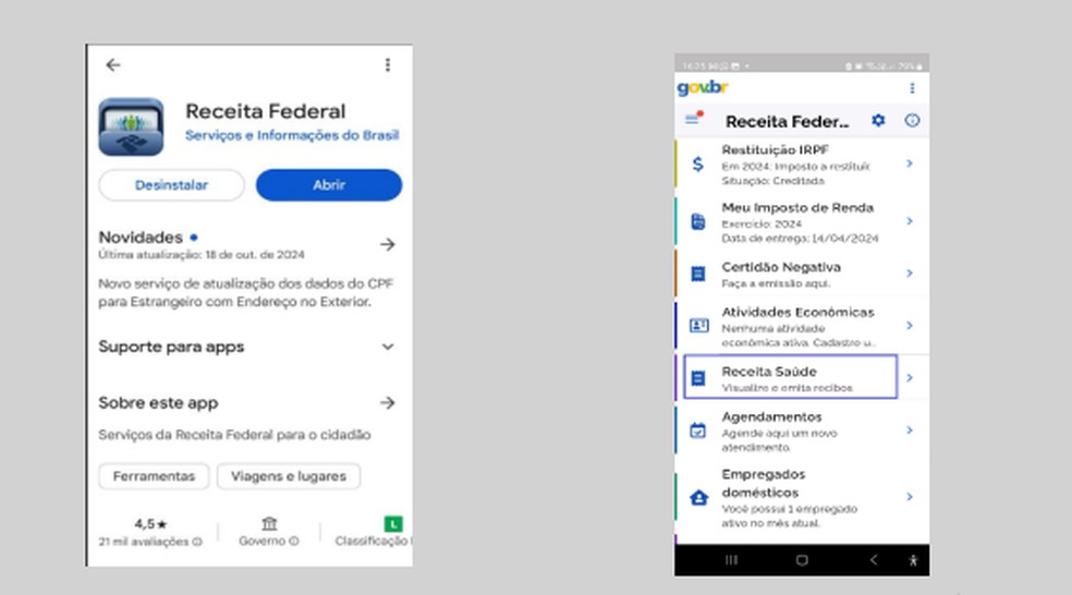 Receita Saúde IR 2026 - IR 2026