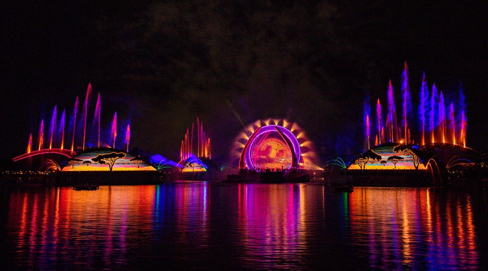 Harmonious, novo espetáculo noturno do Epcot — Foto: David Roark / Walt Disney World Resort
