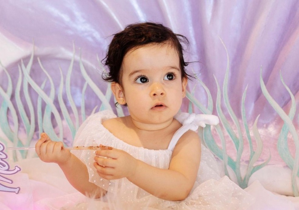 Merliah em sua festa temática — Foto: Arquivo pessoal