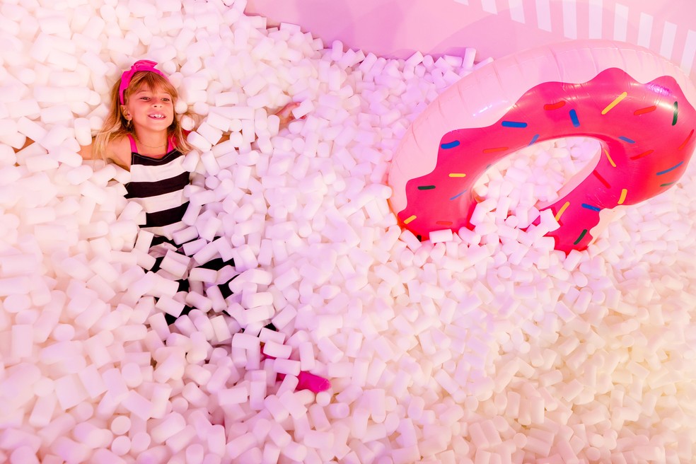 Os cenários interativos e coloridos do museu irão divertir as crianças — Foto: Divulgação