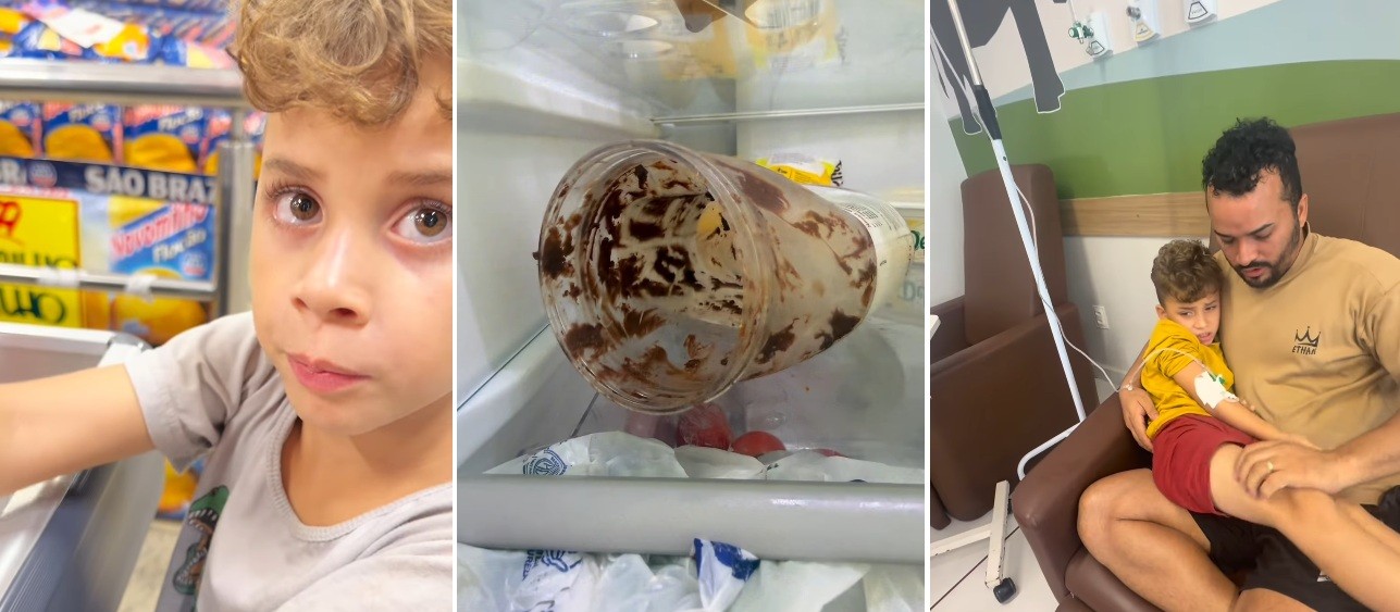Capa fotográfica da fonte da Ninho: Menino vai parar no hospital após comer pote inteiro de creme de avelã no Piauí e explicação diverte