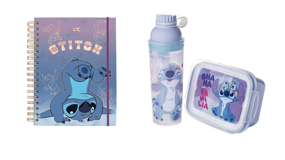 Material escolar do Stitch: 7 itens do personagem para a volta às aulas