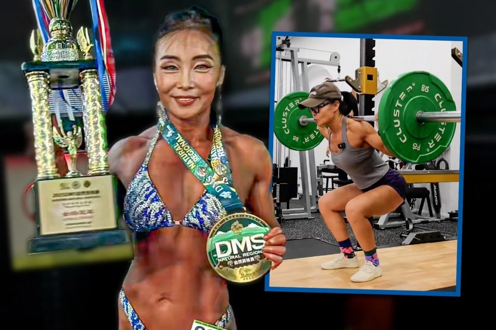Avó de 60 anos com corpo de 30: 'A idade não é um limite para o fitness'