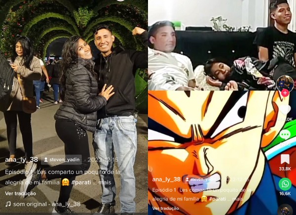 Jovem viraliza ao anunciar gravidez com vídeo do Dragon Ball; veja a reação  do marido dela - Portal 6