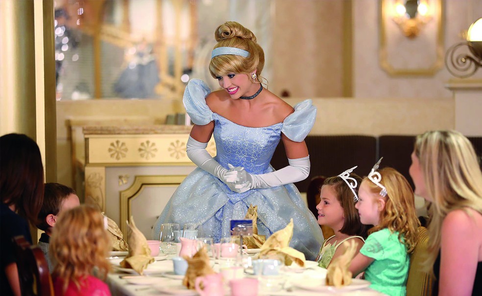 Almoço com as princesas — Foto: Divulgação/Disney Parks