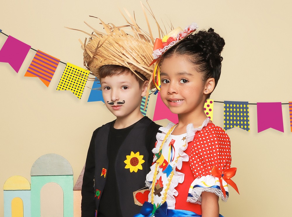 Look de festa junina para criança: 10 ideias de roupas de quadrilha ...