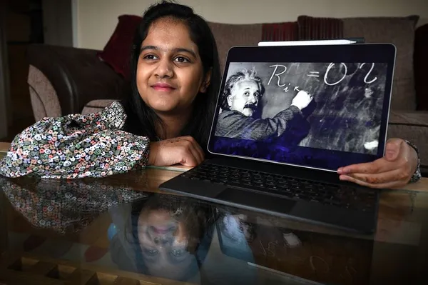 G1 - Garota de 12 anos 'supera' Einstein e tira nota máxima em