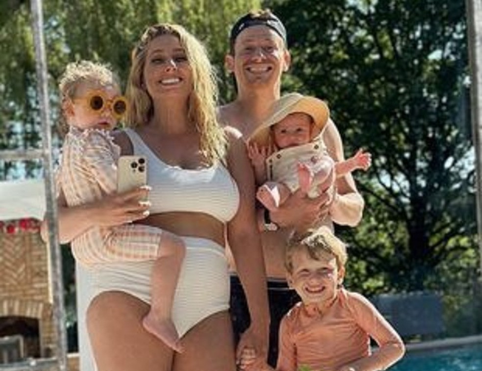 Stacey e a família — Foto: Reprodução Instagram