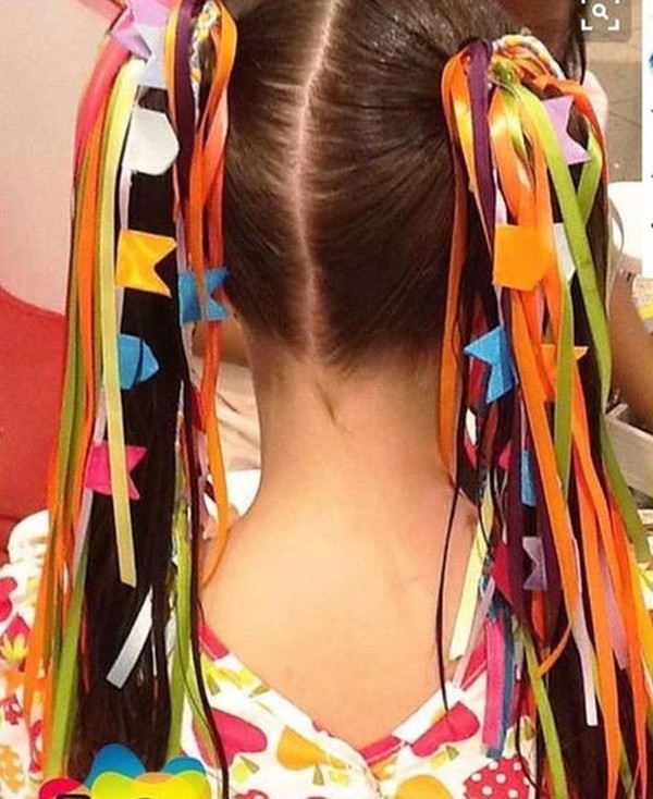 9 penteados de festa junina para as meninas, fácil de fazer em casa