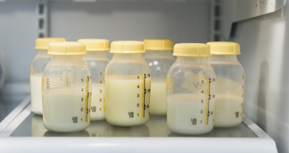 Doação de leite materno (Foto: Getty Images) — Foto: Crescer