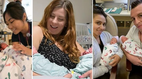 Onze pares de gêmeos nascem no mesmo hospital em um mês