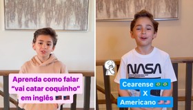 Garoto ensina como falar expressões típicas do Ceará em inglês