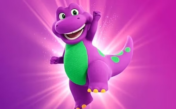 Segredos sombrios de bastidores de Barney, o dinossauro roxo da TV, são  revelados em novo doc - Monet