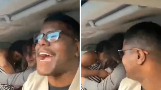 Mãe dá à luz dentro do carro, em Minas Gerais, e reação do pai viraliza; assista ao vídeo
