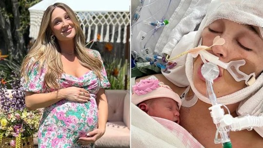 Influenciadora fica em coma após ruptura de aneurisma cerebral aos 9 meses de gravidez