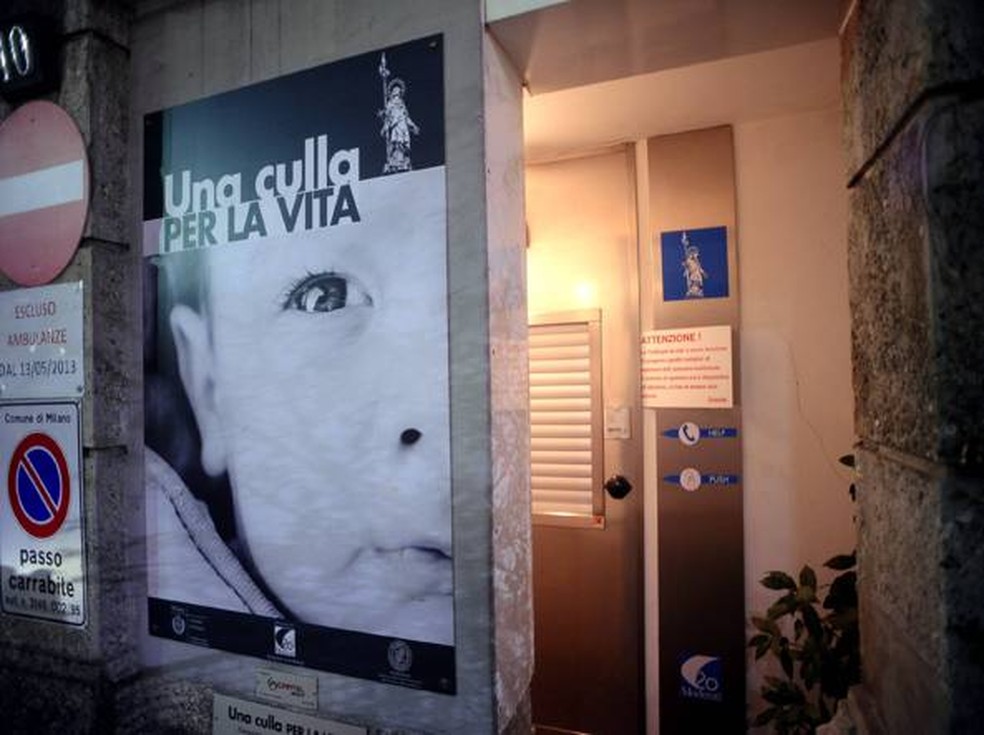 Berço da Vida, em Milão — Foto: Reprodução/milano.corriere.it