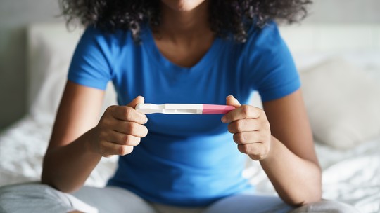 Pode fazer teste de gravidez menstruada? 
