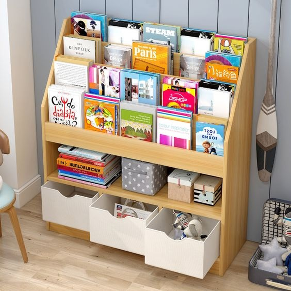 8 ideias de como guardar os livros infantis