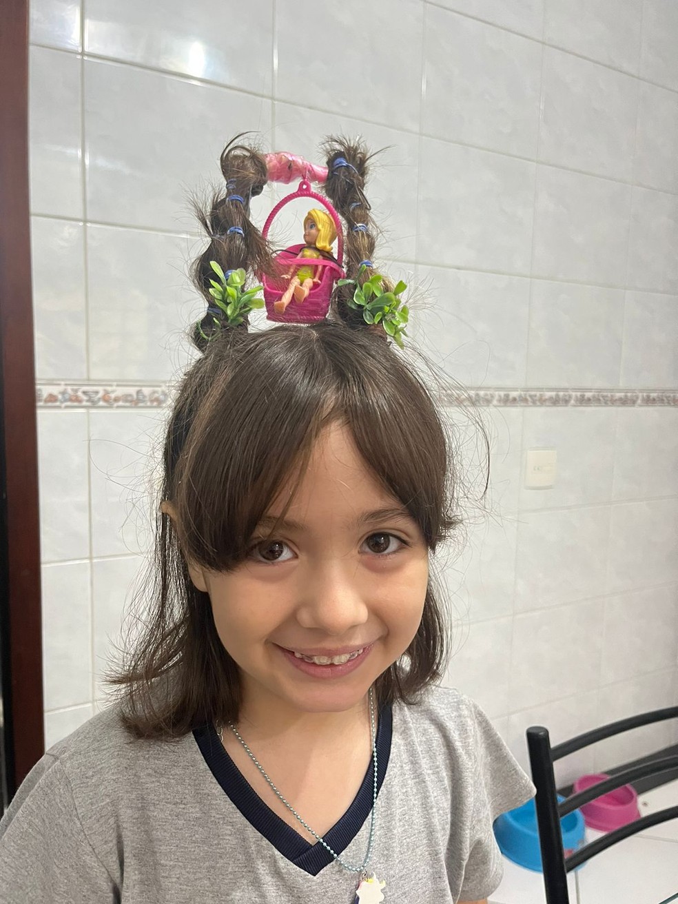 Penteados para Meninas: Dicas e Imagens - Rosa Azul Kids
