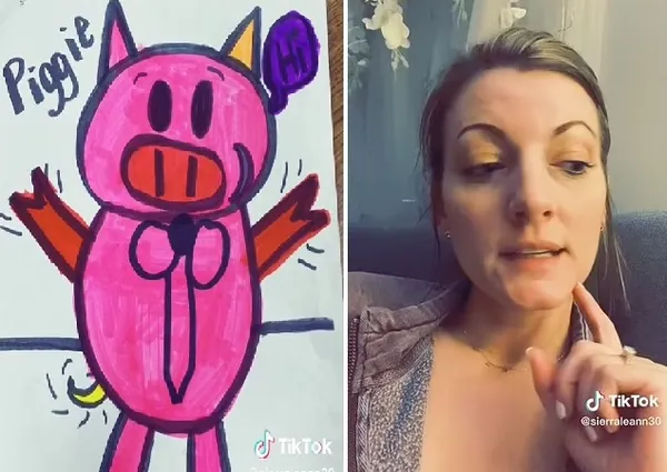 COMO DESENHAR O PIGGY PARASEE DO PIGGY ROBLOX / DESENHOS DO PIGGY ROBLOX /  how to draw piggy parasee 