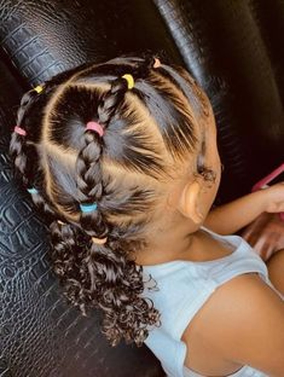 Penteado Infantil Fácil com Tranças e Cabelo Solto