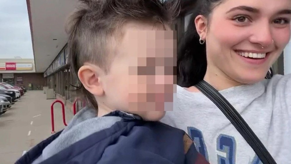 Tia mostra novo corte do cabelo do sobrinho — Foto: Reprodução Tiktok