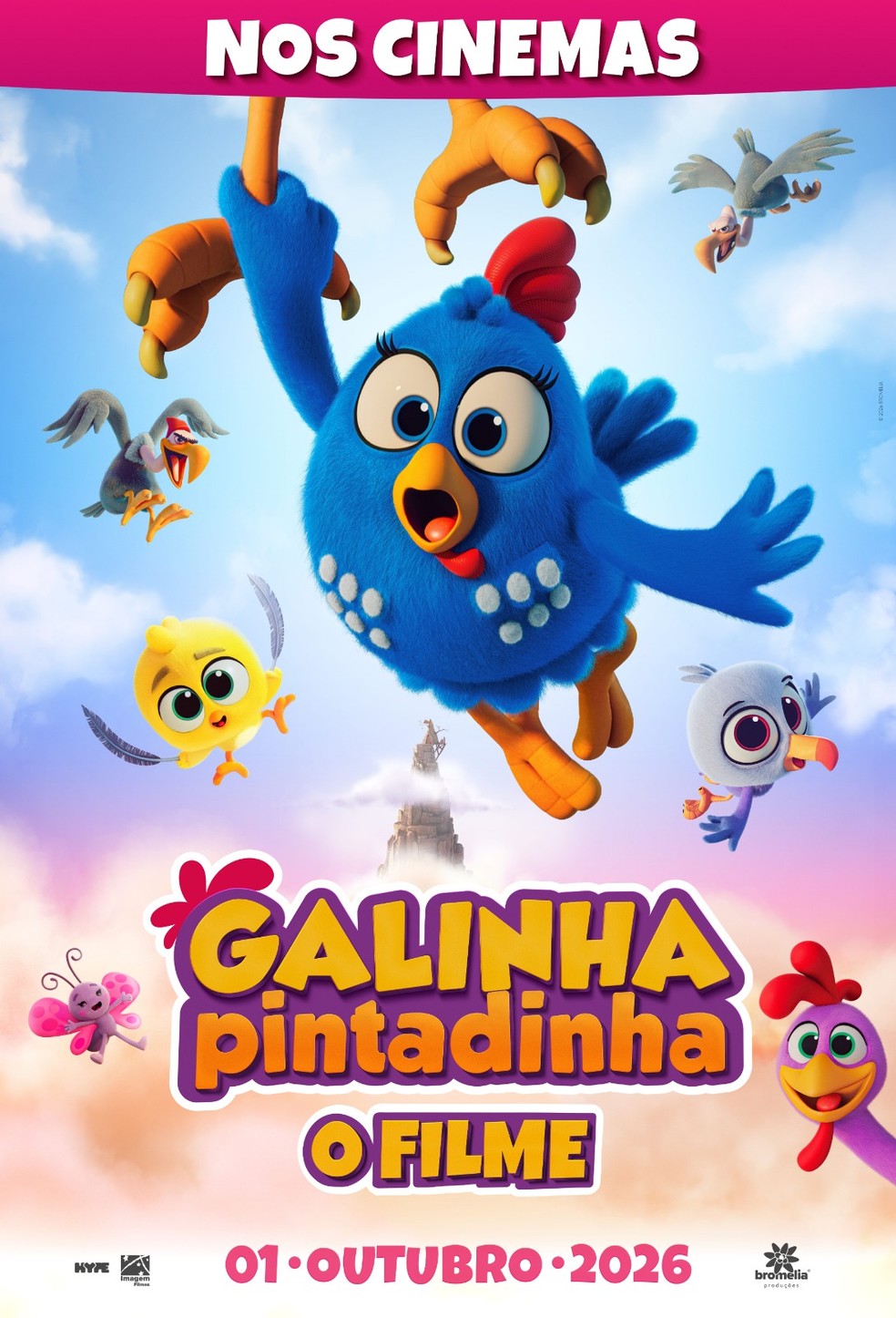 Pôster de "Galinha Pintadinha - O Filme" — Foto: Divulgação