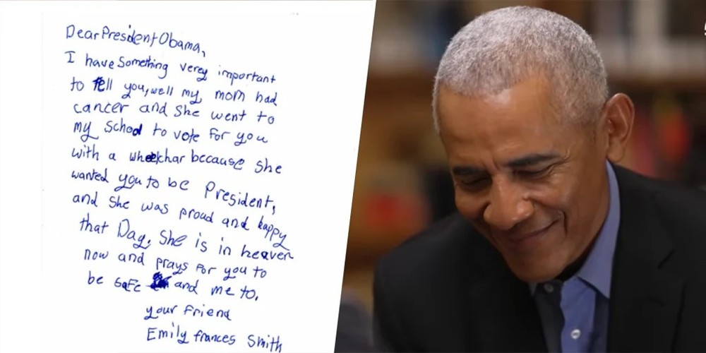 Barack Obama se emociona ao reencontrar carta que escreveu para uma ...