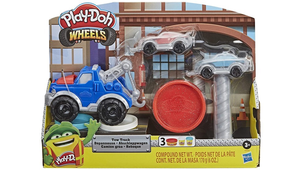 O Caminhão de Reboque, da Play-Doh, é perfeito para incentivar a criatividade e as atividades manuais — Foto: Reprodução/Amazon