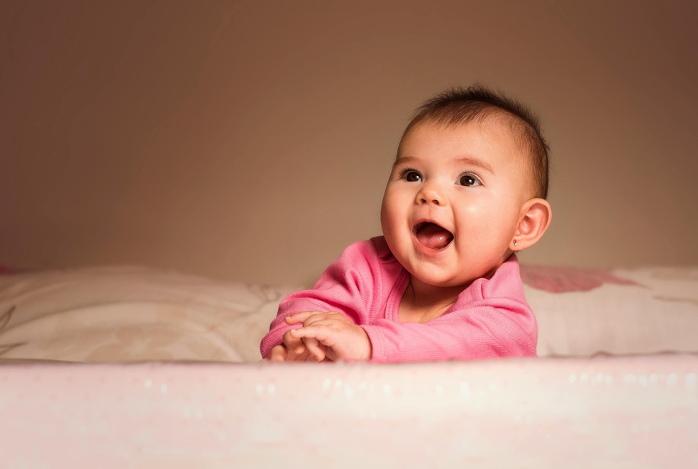 Beb&ecirc; sorrindo &mdash; Foto: Pexels