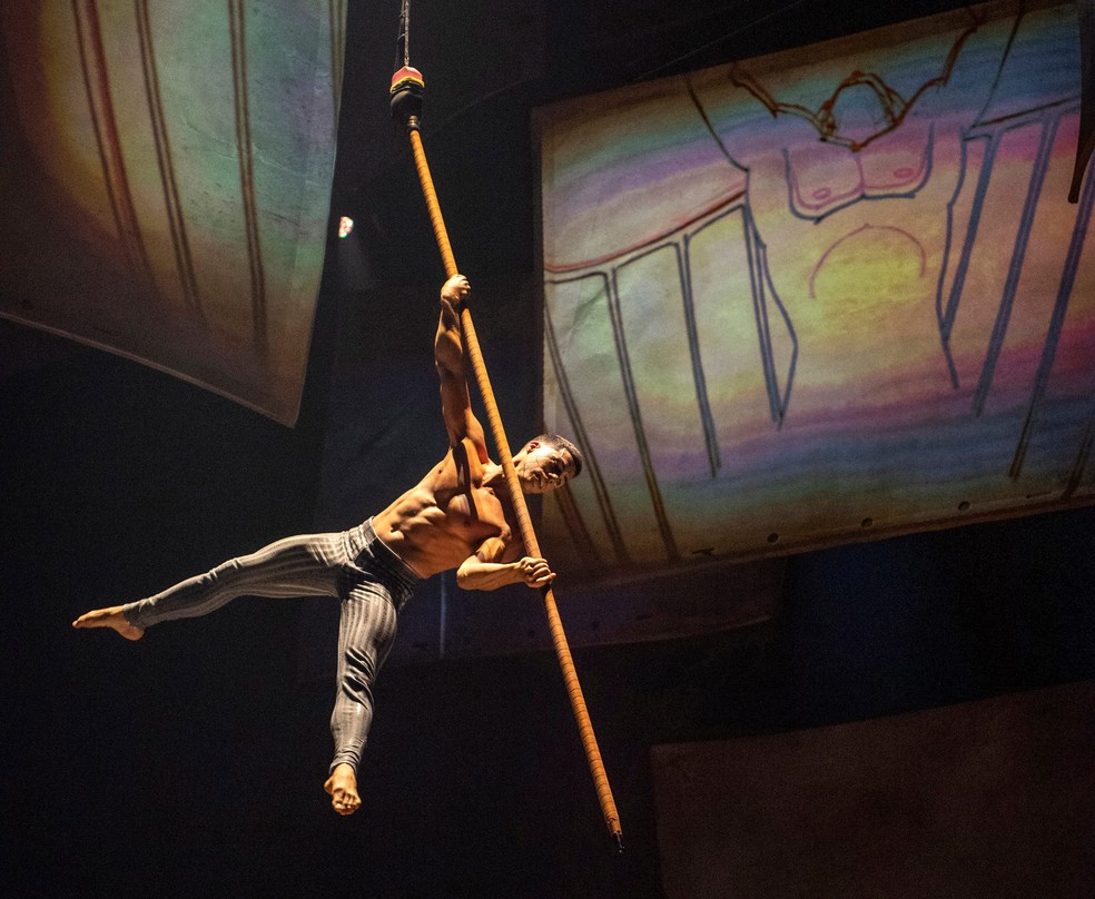 Drawn to Life, novo espetáculo do Cirque du Soleil no Disney Springs — Foto: Kent Phillips / Walt Disney World Resort