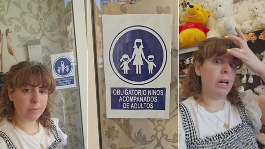 Dona de loja de brinquedos explica por que não permite que crianças entrem sozinhas no estabelecimento