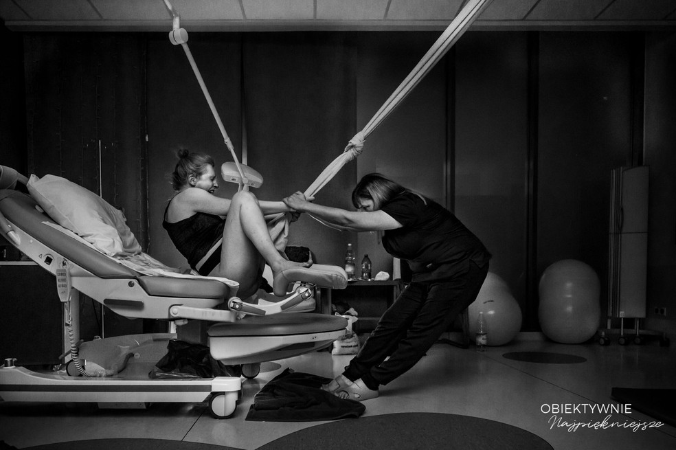 Melhor fotografia de trabalho de parto: Fine Art &mdash; Foto: Ania Wibig, da Obiektywnie Najpiekniejsze