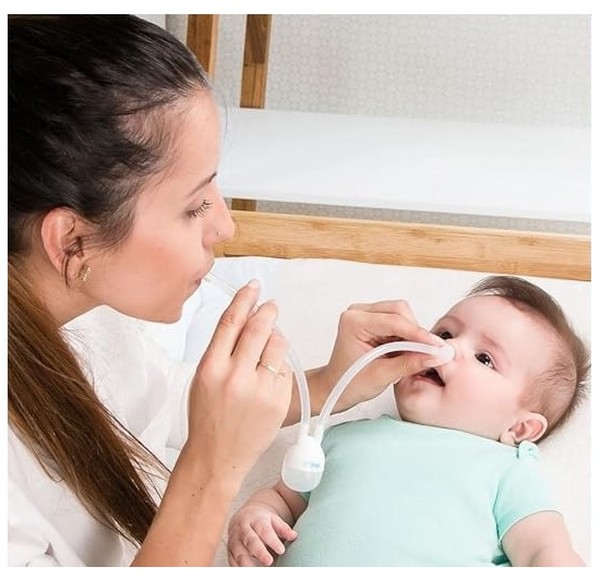 Aspirador nasal: 6 opções para descongestionar o nariz do bebê