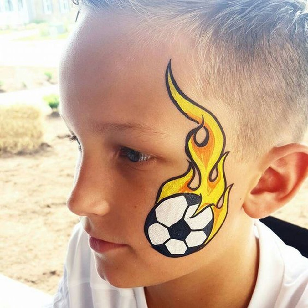 Copa do Mundo: 13 ideias de pintura facial e penteados para as crianças