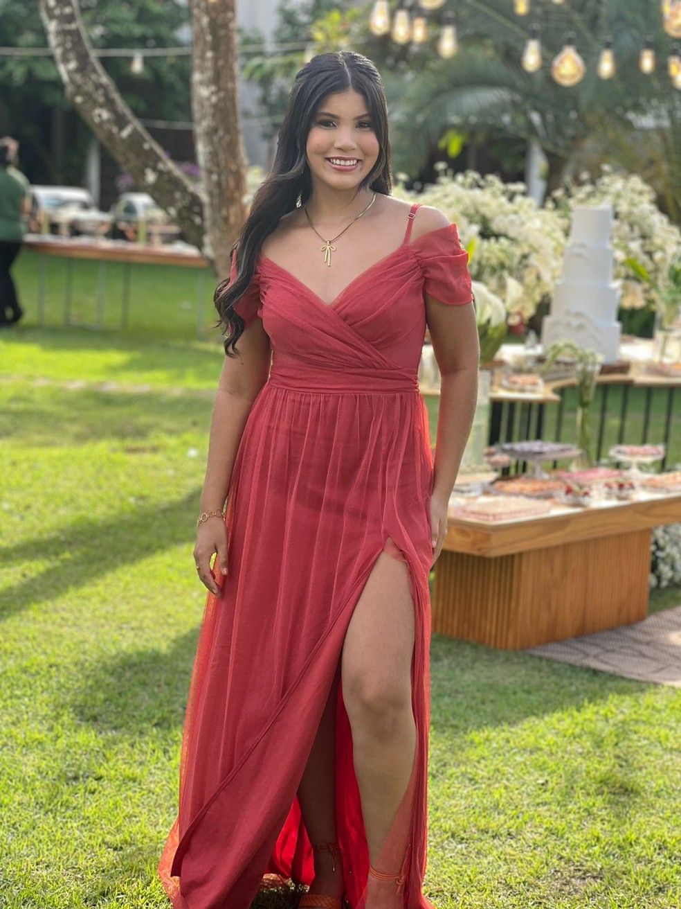 Julia ainda sonha em ser mãe — Foto: Arquivo pessoal