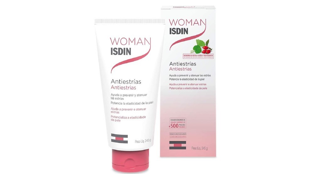 Woman ISDIN é projetado para estimular a elasticidade da pele e hidratar profundamente — Foto: Reprodução/Amazon