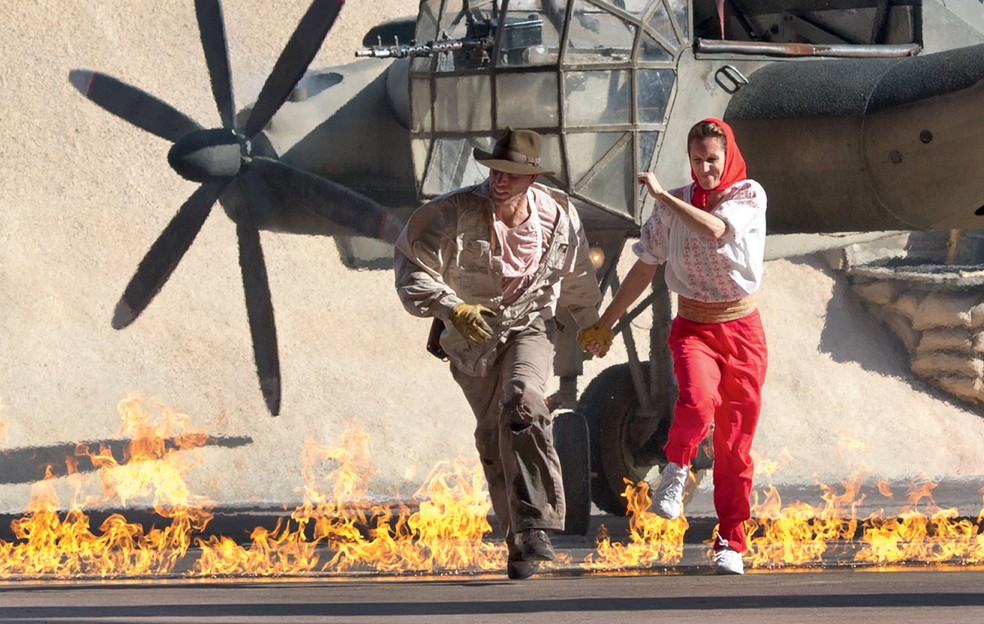 Indiana Jones Epic Stunt Spectacular — Foto: Divulgação