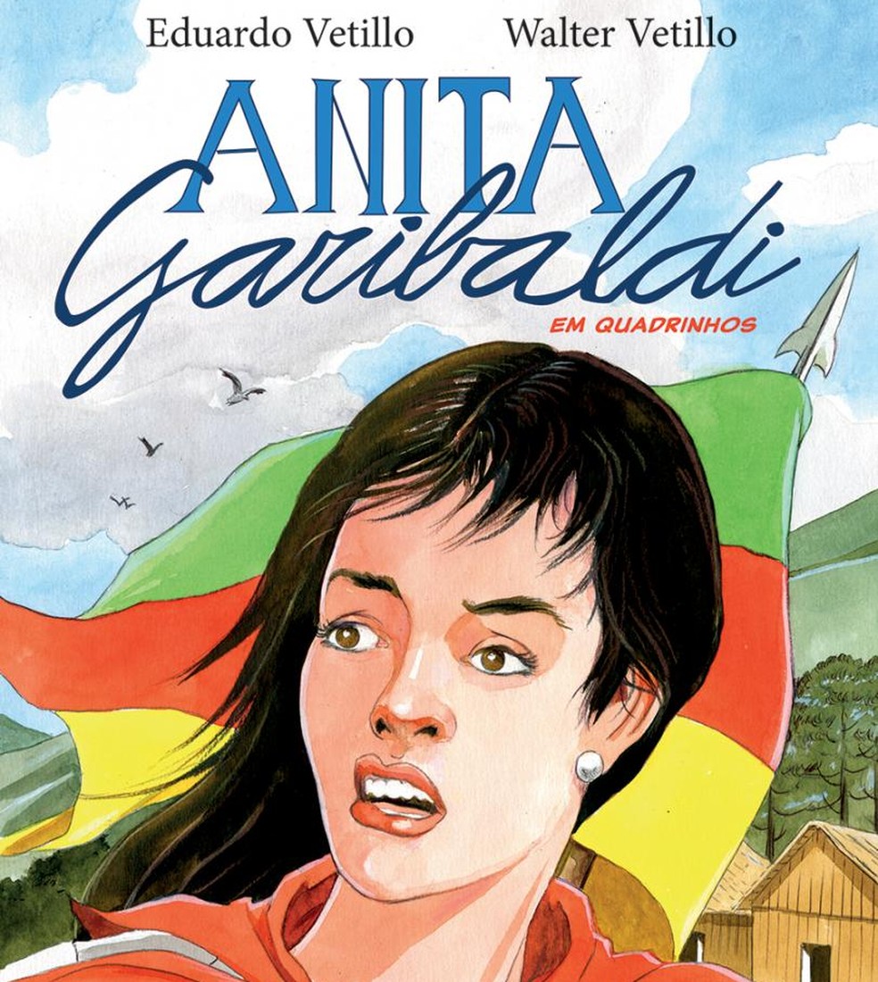 Anita Garibaldi (em quadrinhos) — Foto: Divulgação