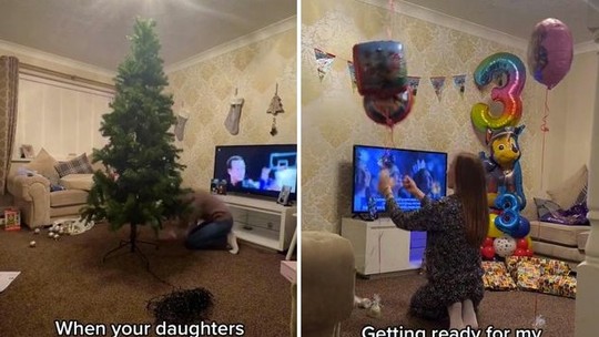 Mãe explica porque desmonta a árvore de Natal às 18h, no dia 25 de dezembro