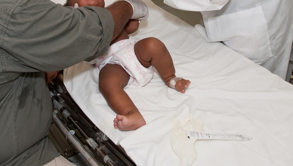 Torniquetes penianos são mais frequentes em bebês  — Foto: FOTO ILUSTRATIVA/CDC/Pexels